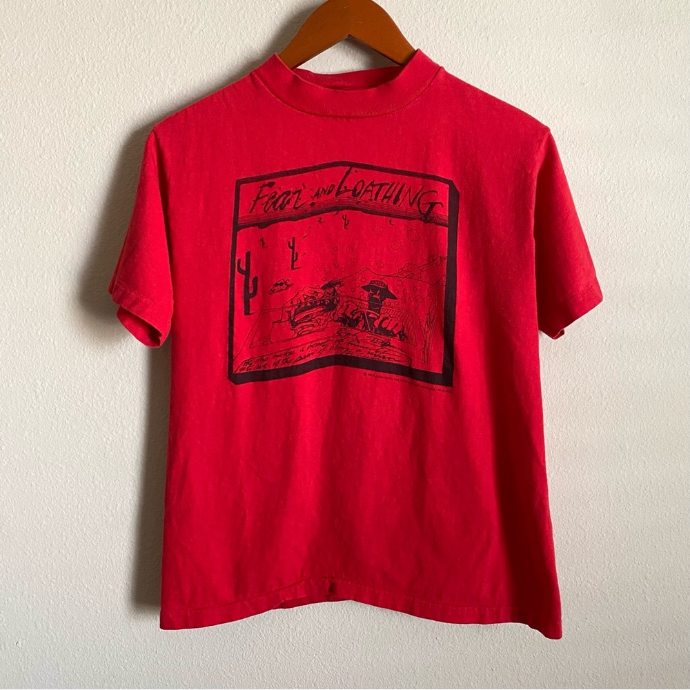 Vintage 70s Fear and Loathing Ralph Stedman Tee Medium